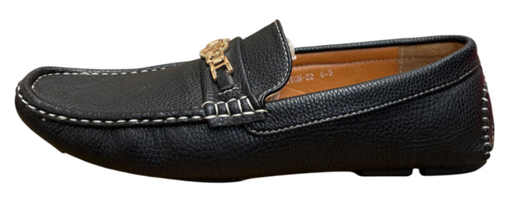 Premium Black Loafer Dress Shoes