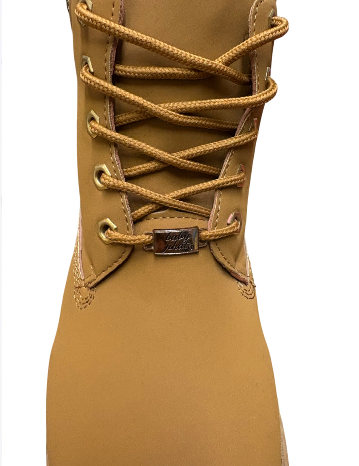 Baby Phat Camel Boots with Cheetah Ankle Support