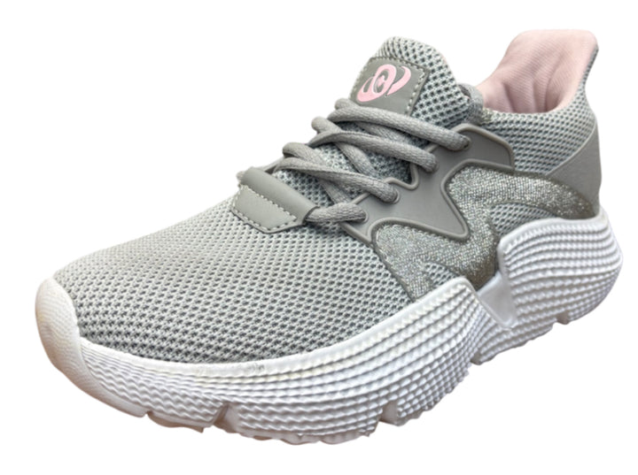 Grey/Pink Lightweight Shoes