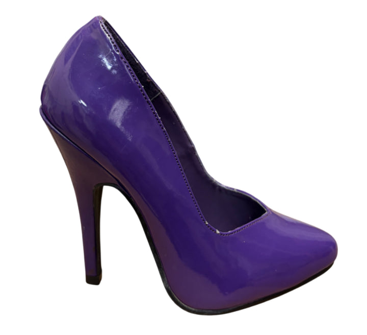 Gloss Purple Heels