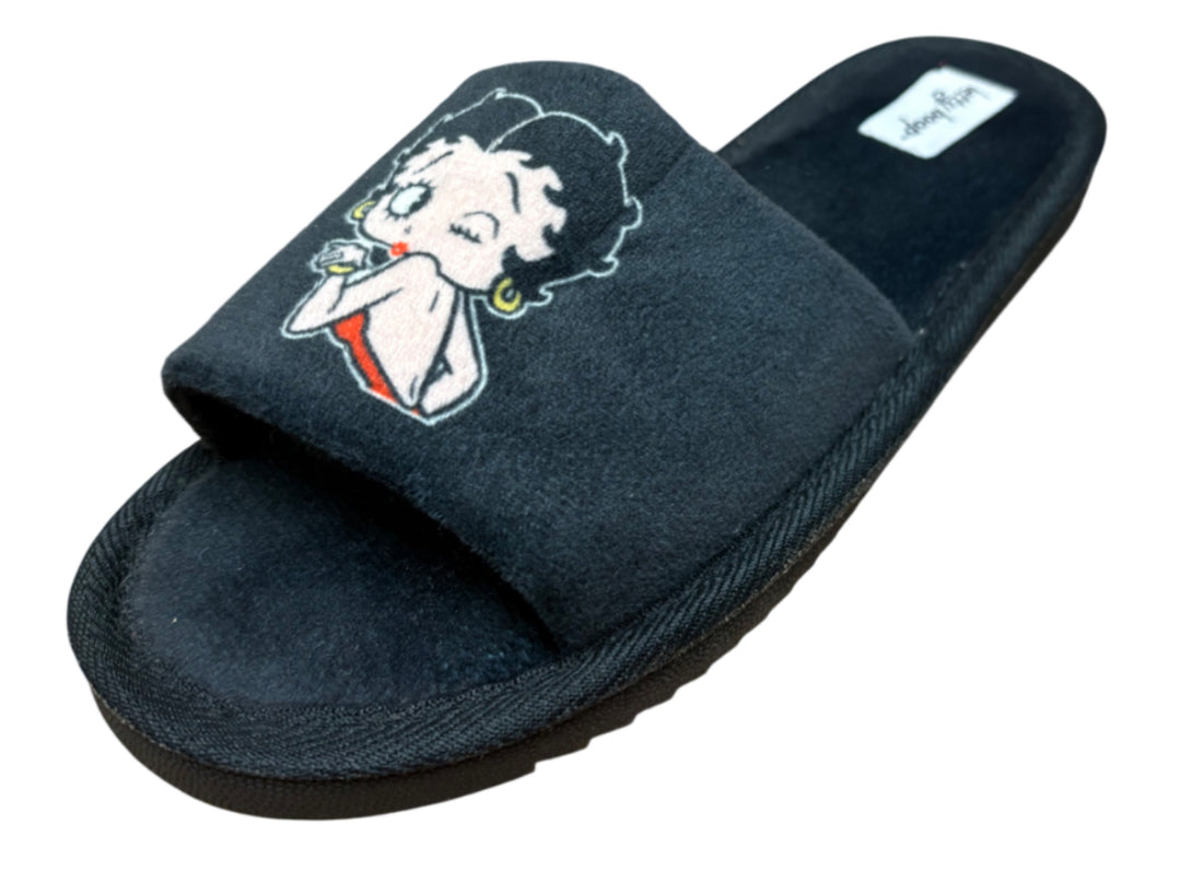 Betty Boop Rubber Sole Slide Sandals