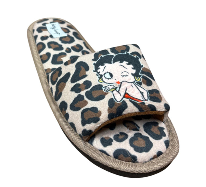 Betty Boop Rubber Sole Slide Sandals
