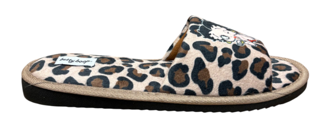 Betty Boop Rubber Sole Slide Sandals