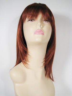Two-Tone Long Straight Wig