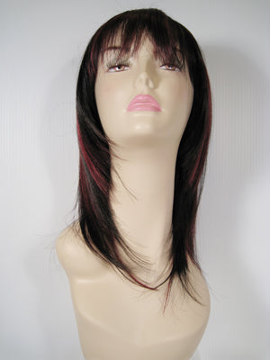 Two-Tone Long Straight Wig