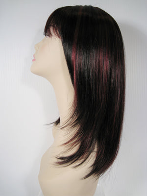 Two-Tone Long Straight Wig