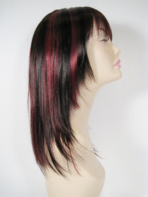 Two-Tone Long Straight Wig