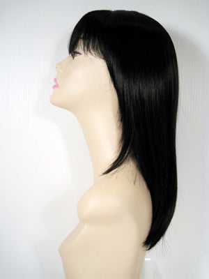 Black Long Straight Wig