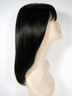 Black Long Straight Wig