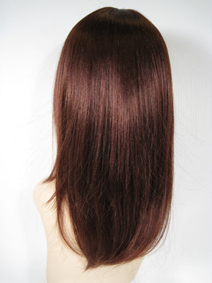Copper Red-Brown Long Straight Wig