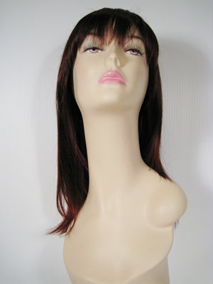 Two-Tone Long Straight Wig