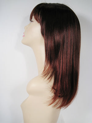 Two-Tone Long Straight Wig