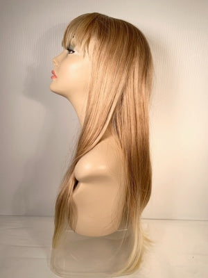 Two-Tone Transition Long Straight Wig