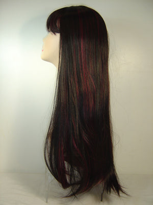 Two-Tone Long Straight Wig