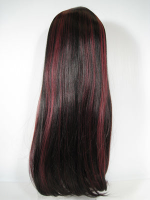 Two-Tone Long Straight Wig