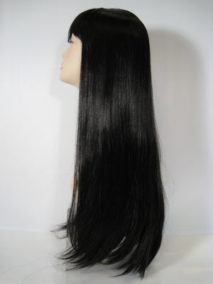 Black Long Straight Wig