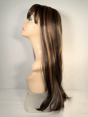 Two-Tone Long Straight Wig