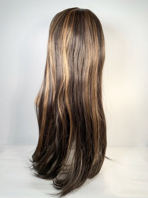 Two-Tone Long Straight Wig
