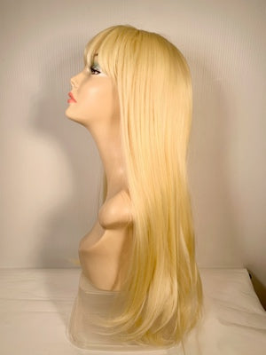 Blonde Long Straight Wig