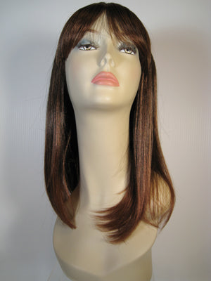 Two-Tone Long Straight Wig