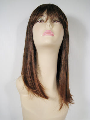 Two-Tone Long Straight Wig