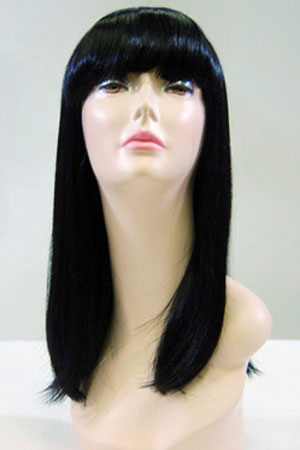 Black Long Straight Wig