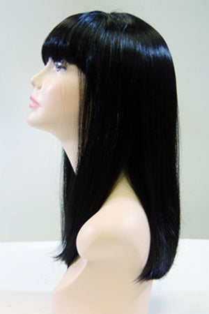 Black Long Straight Wig