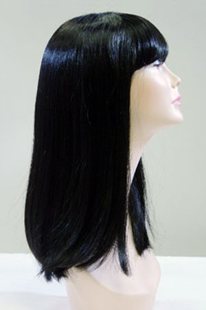 Black Long Straight Wig