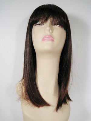 Two-Tone Long Straight Wig