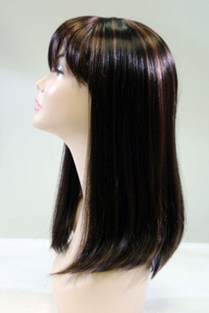 Two-Tone Long Straight Wig