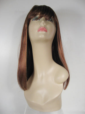 Two-Tone Long Straight Wig