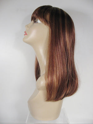 Two-Tone Long Straight Wig