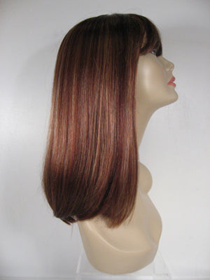 Two-Tone Long Straight Wig