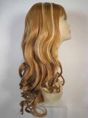 Two-Tone Long Curly Wig