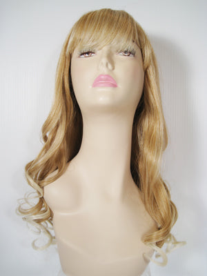 Two-Tone Long Curly Wig