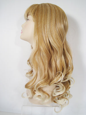 Two-Tone Long Curly Wig