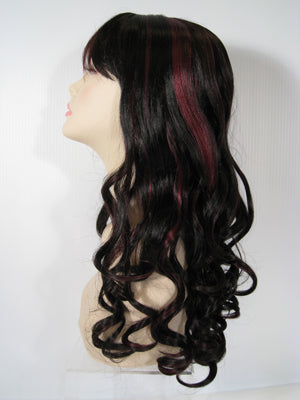 Two-Tone Long Curly Wig