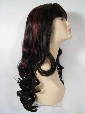 Two-Tone Long Curly Wig