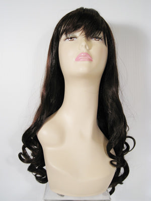 Two-Tone Long Curly Wig
