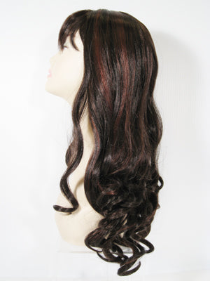 Two-Tone Long Curly Wig