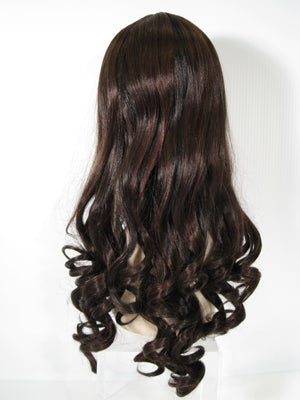 Two-Tone Long Curly Wig