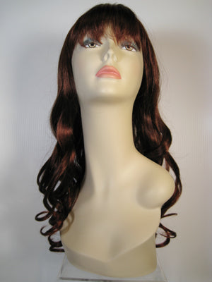 Two-Tone Long Curly Wig