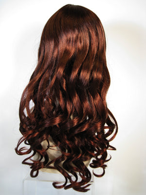Two-Tone Long Curly Wig