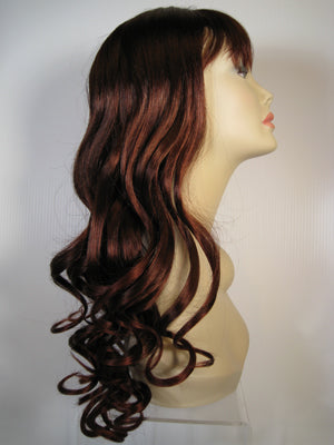 Two-Tone Long Curly Wig