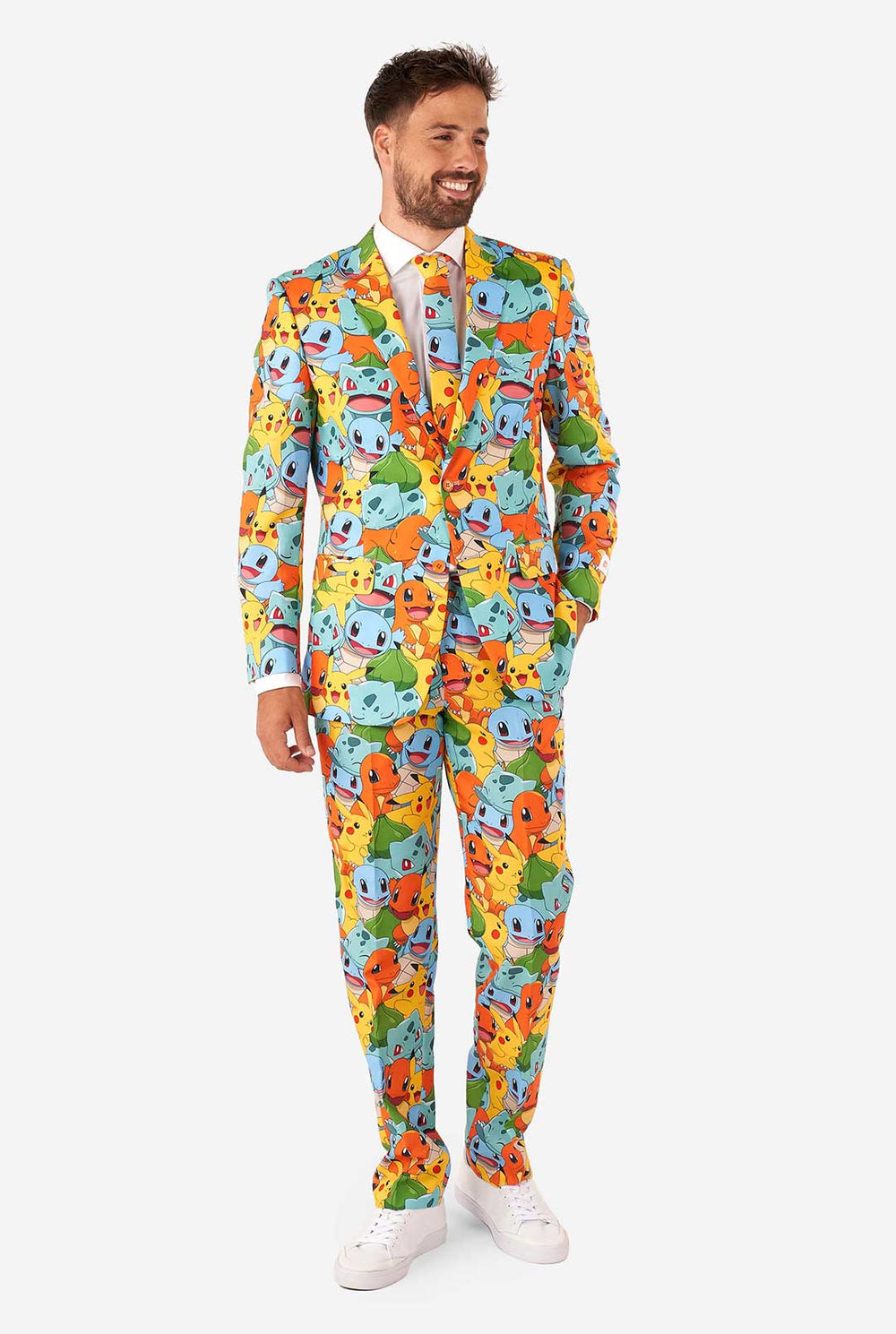 Pokémon Men's 3-Piece Suit Set All-Over Print