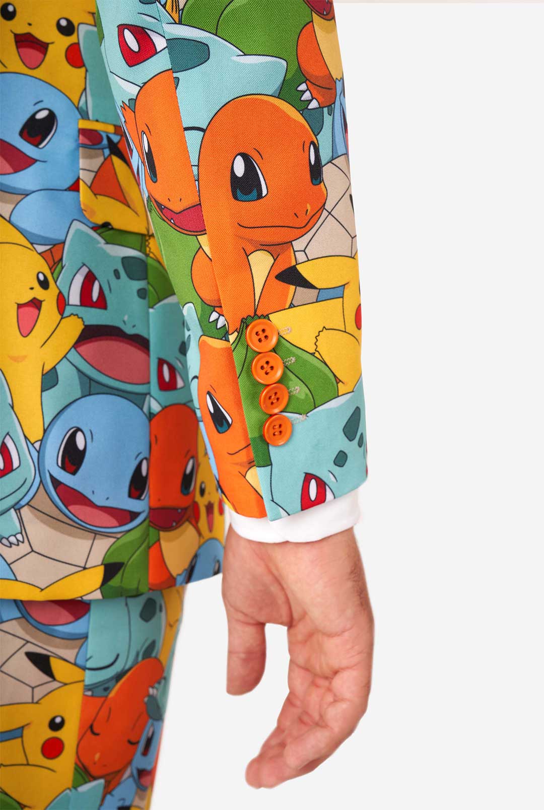 Pokémon Men's 3-Piece Suit Set All-Over Print