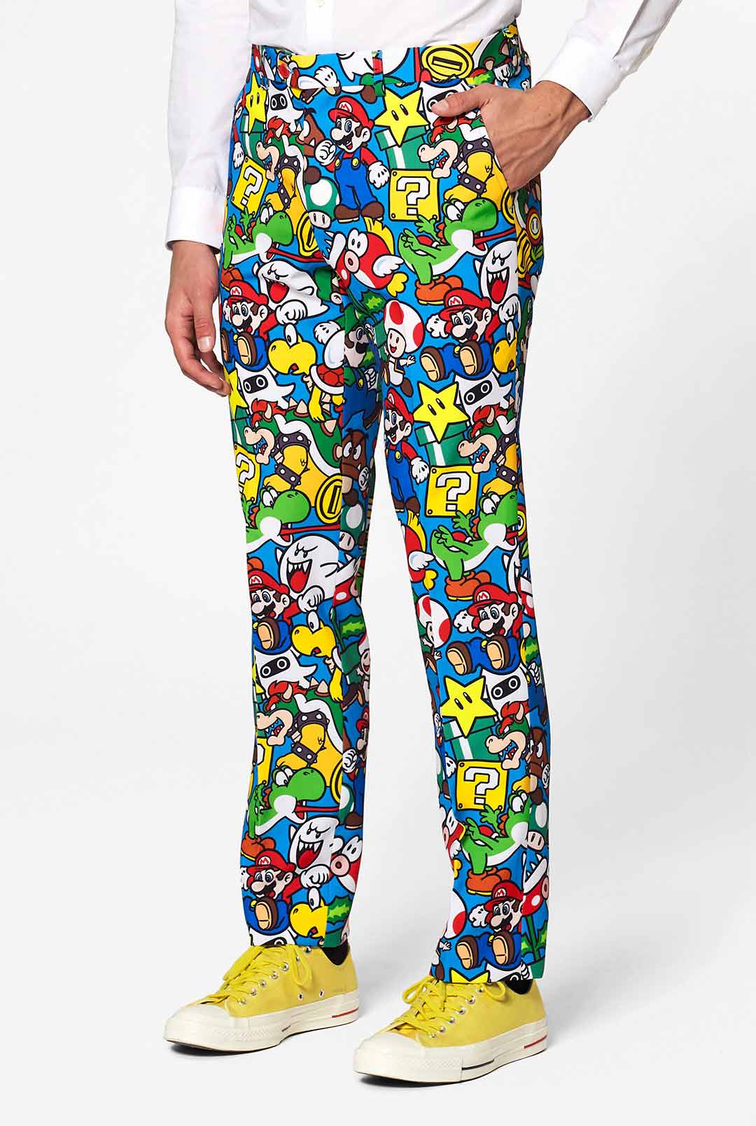 OppoSuits Super Mario Men's Novelty Suit 3-Piece Set