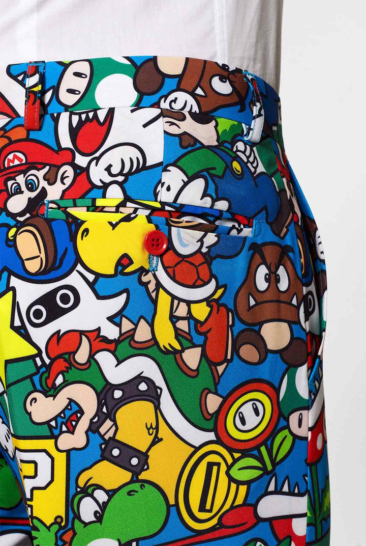 OppoSuits Super Mario Men's Novelty Suit 3-Piece Set