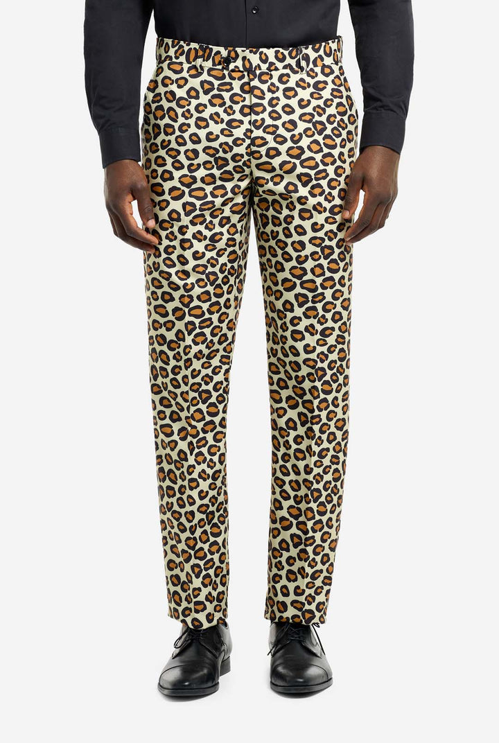 OppoSuits The Jag Men's Suit Leopard Print