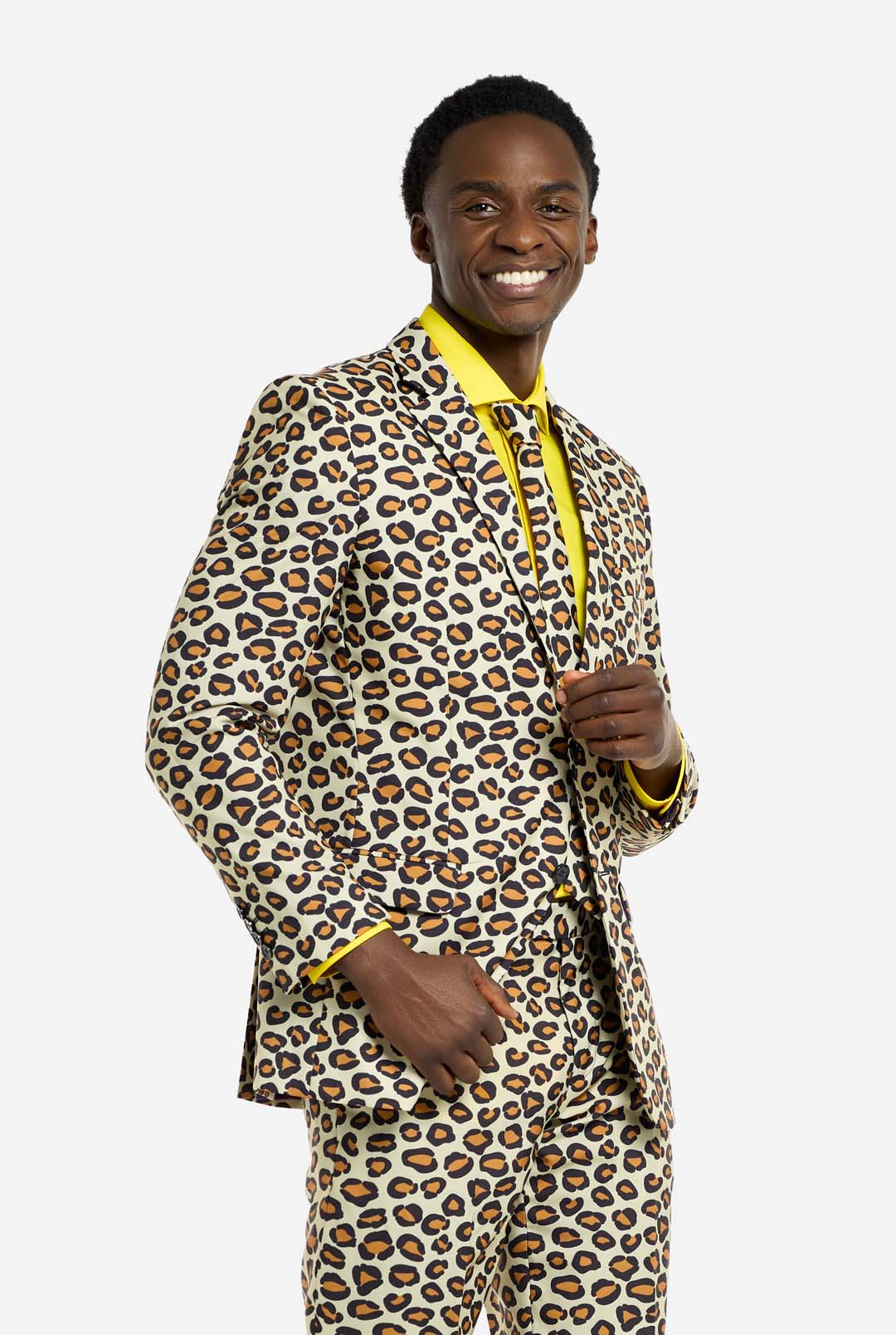 OppoSuits The Jag Men's Suit Leopard Print